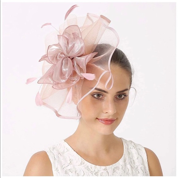 Accessories - Kentucky Derby Pink Fascinator